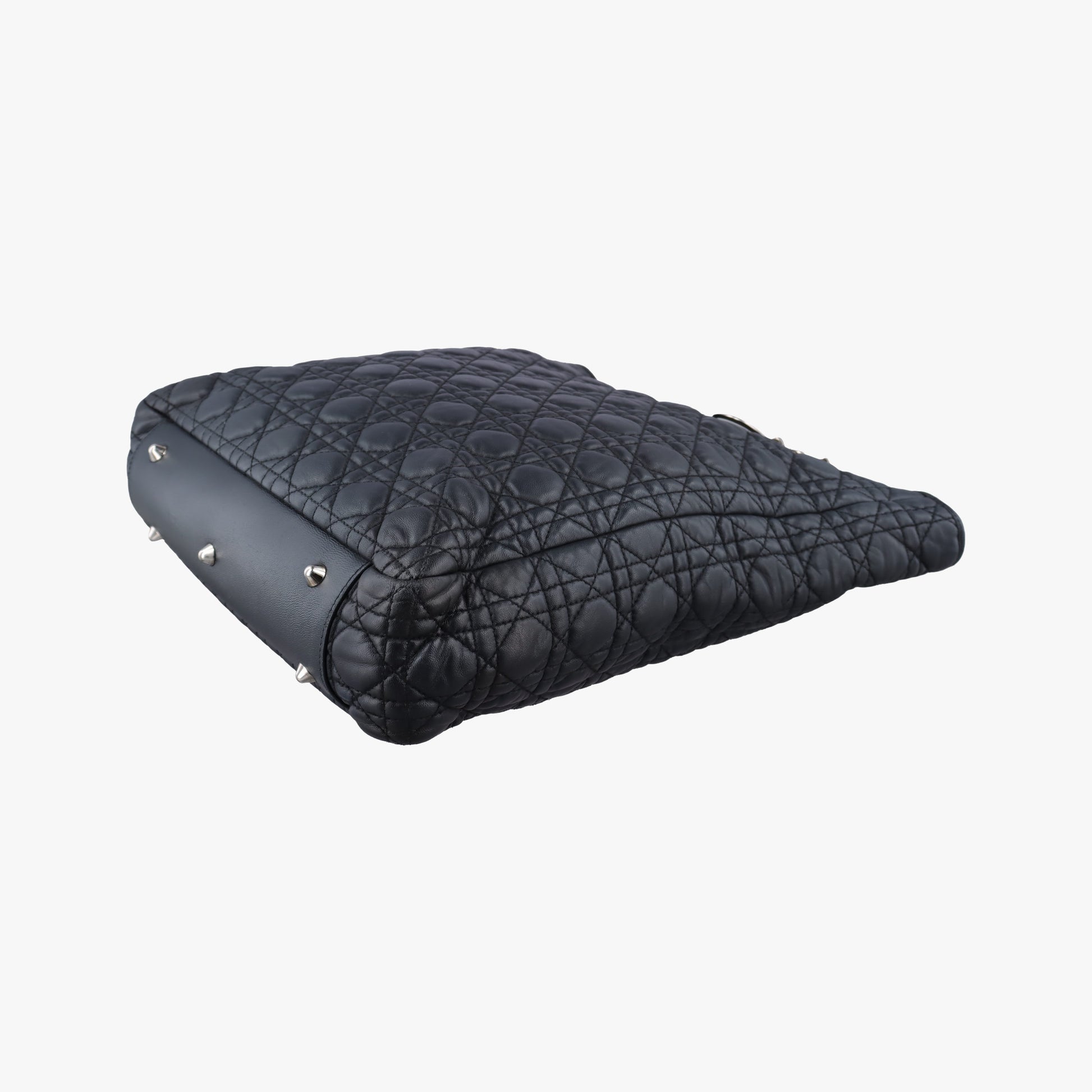 Cannage Dior Soft Shopping Black lambskin 236-BM-0078ソフト レディ ディオール トート ブラック ラムスキン 236-BM-0078