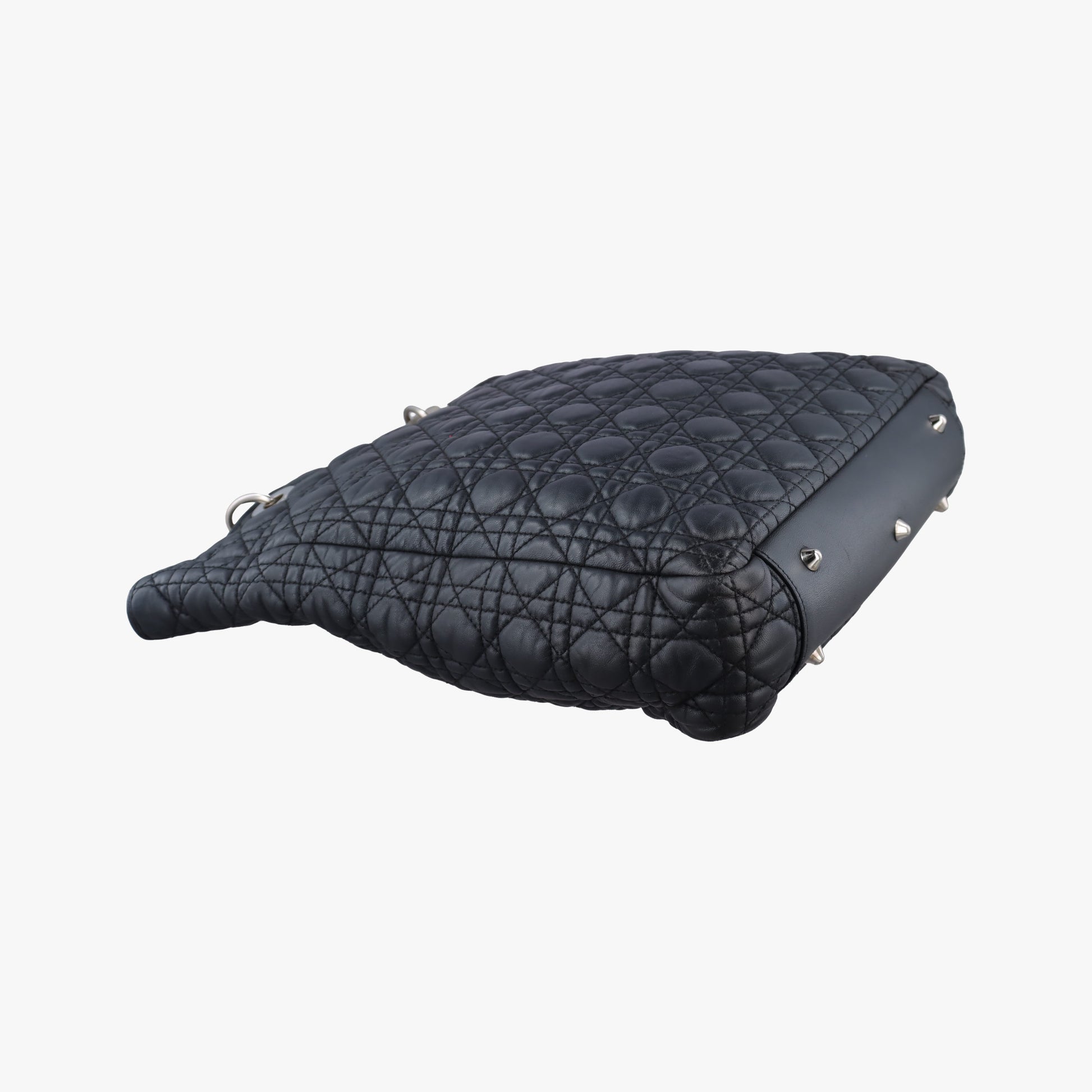 Cannage Dior Soft Shopping Black lambskin 236-BM-0078ソフト レディ ディオール トート ブラック ラムスキン 236-BM-0078