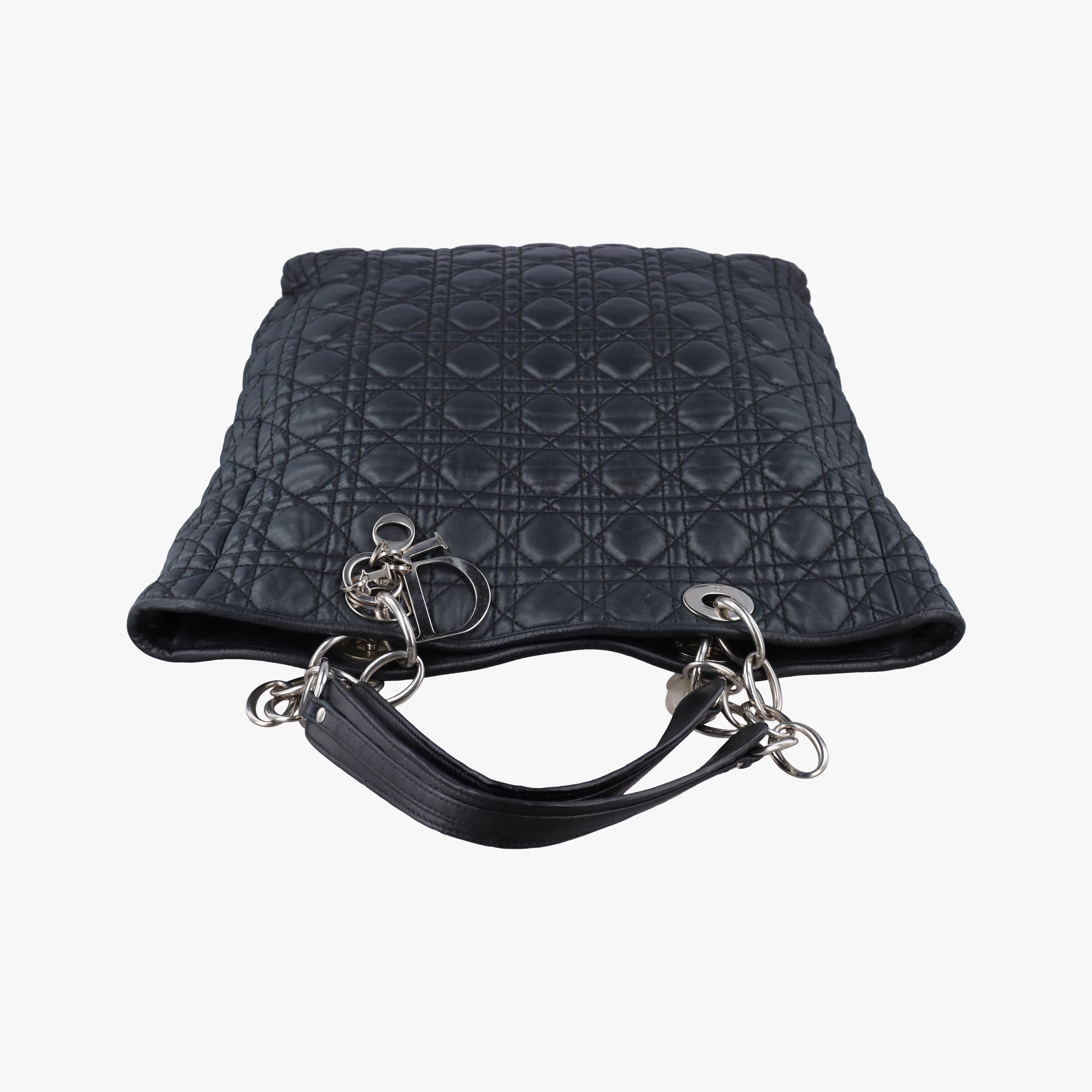 Cannage Dior Soft Shopping Black lambskin 236-BM-0078ソフト レディ ディオール トート ブラック ラムスキン 236-BM-0078