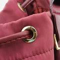 Drawstring Bag Red Nylon EE-21 0394巾着 バッグ レッド ナイロン EE-21 0394