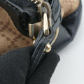 Sukey Diamante Beige×Black Canvas×Leather 247902 B9130789スーキーディアマンテ ベージュ×ブラック キャンバス×レザー 247902 B9130789