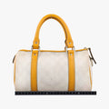 GG Plus GG Supreme Yellow×White PVC coated canvas 193604 C2495744GGプラス GGスプリーム イエロー×ホワイト PVCコーティングキャンバス 193604 C2495744