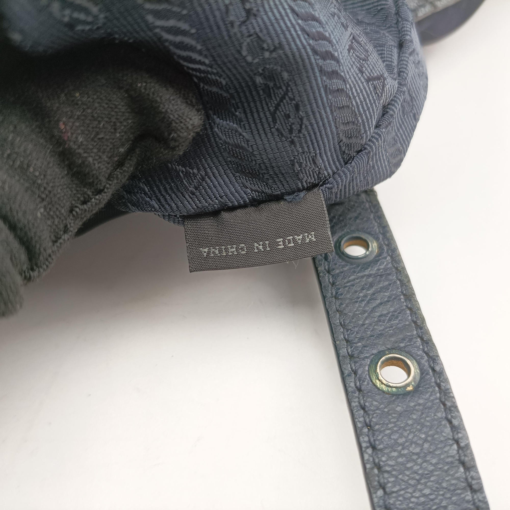 Re-Nylon Tessuto Navy Nylon 165リナイロン テッスート ネービー ナイロン 165