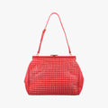 Frame Red Patent Leather 110がま口 レッド エナメルレザー 110