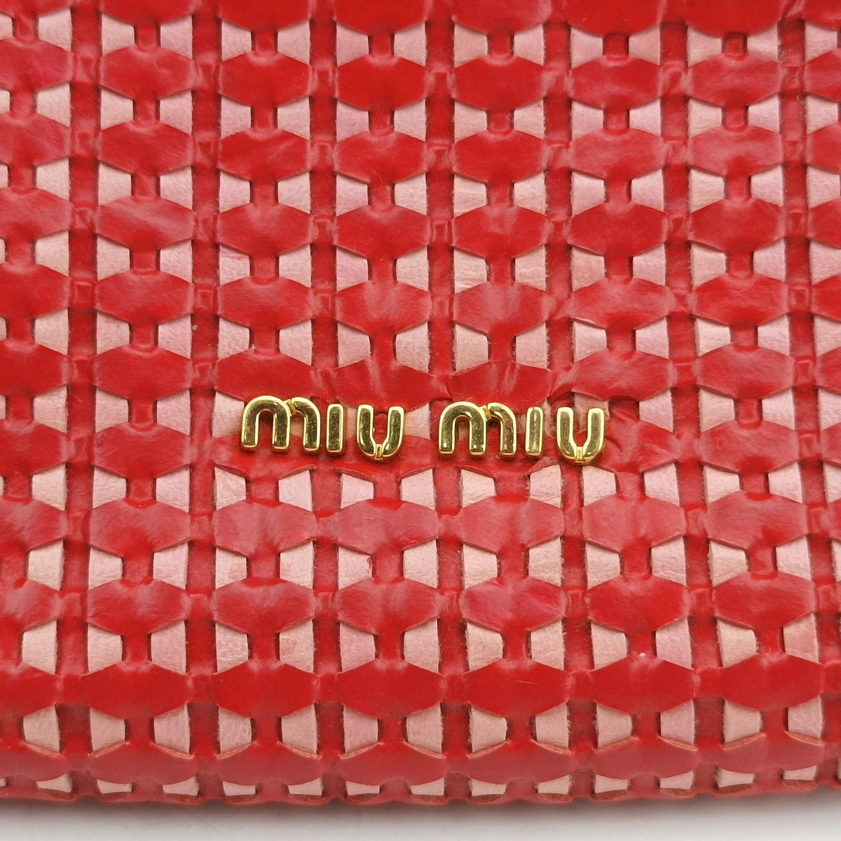 Frame Red Patent Leather 110がま口 レッド エナメルレザー 110