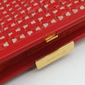 Frame Red Patent Leather 110がま口 レッド エナメルレザー 110