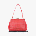 Frame Red Patent Leather 110がま口 レッド エナメルレザー 110