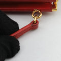 Frame Red Patent Leather 110がま口 レッド エナメルレザー 110