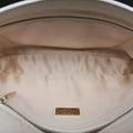 Pre-owned VERSACE Couture Greca pattern flap White Leather  shoulderbag | stylenewstar