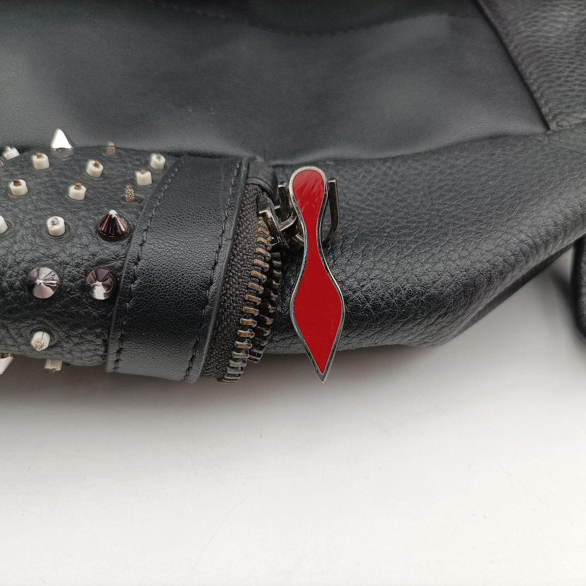 Explorafunk Black x Red leather エクスプロラファンク ブラック×レッド レザー 