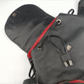 Explorafunk Black x Red leather エクスプロラファンク ブラック×レッド レザー 