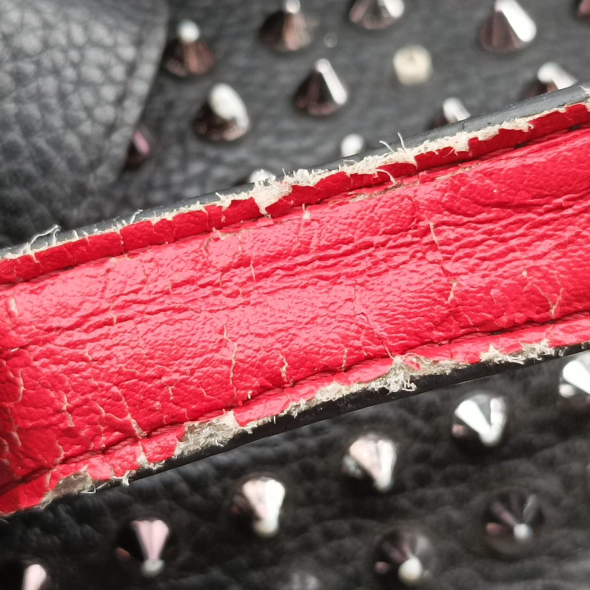 Explorafunk Black x Red leather エクスプロラファンク ブラック×レッド レザー 