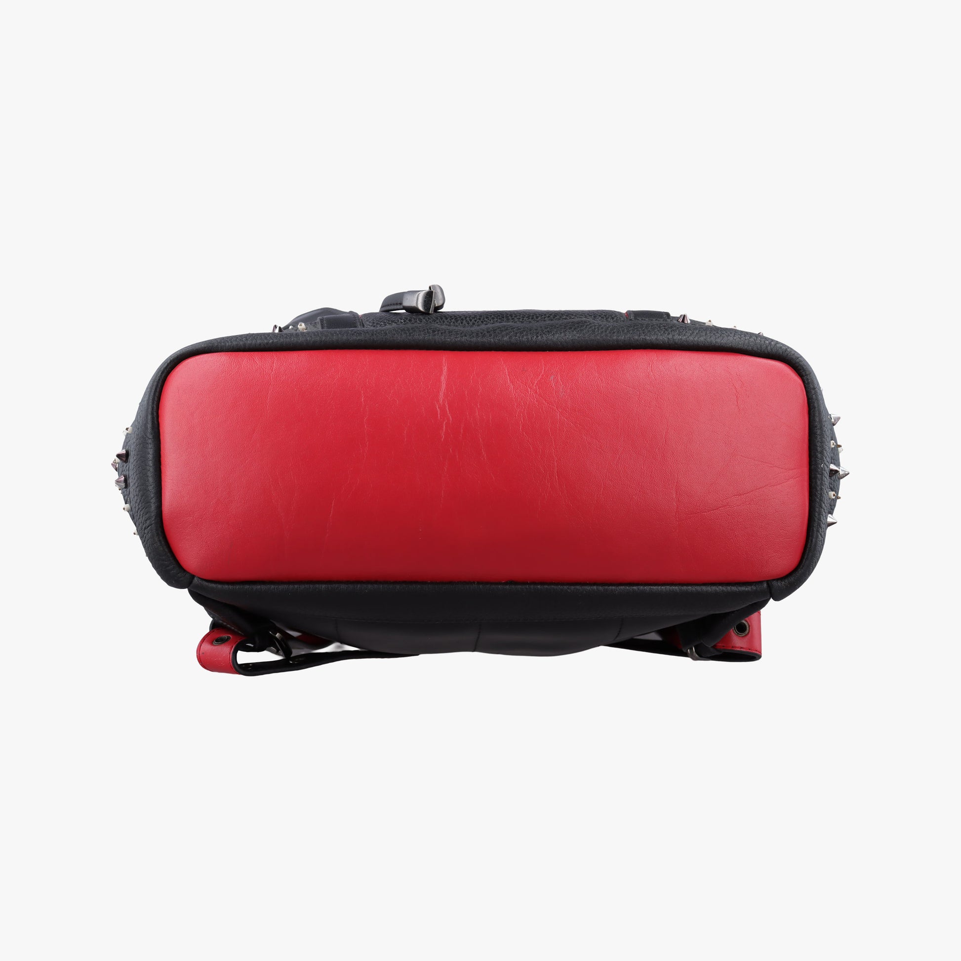 Explorafunk Black x Red leather エクスプロラファンク ブラック×レッド レザー 