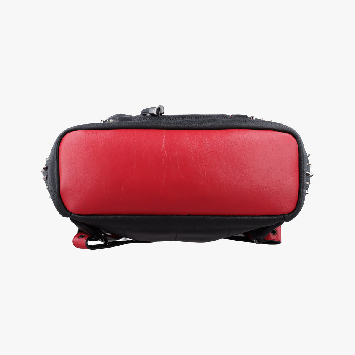 Explorafunk Black x Red leather エクスプロラファンク ブラック×レッド レザー 