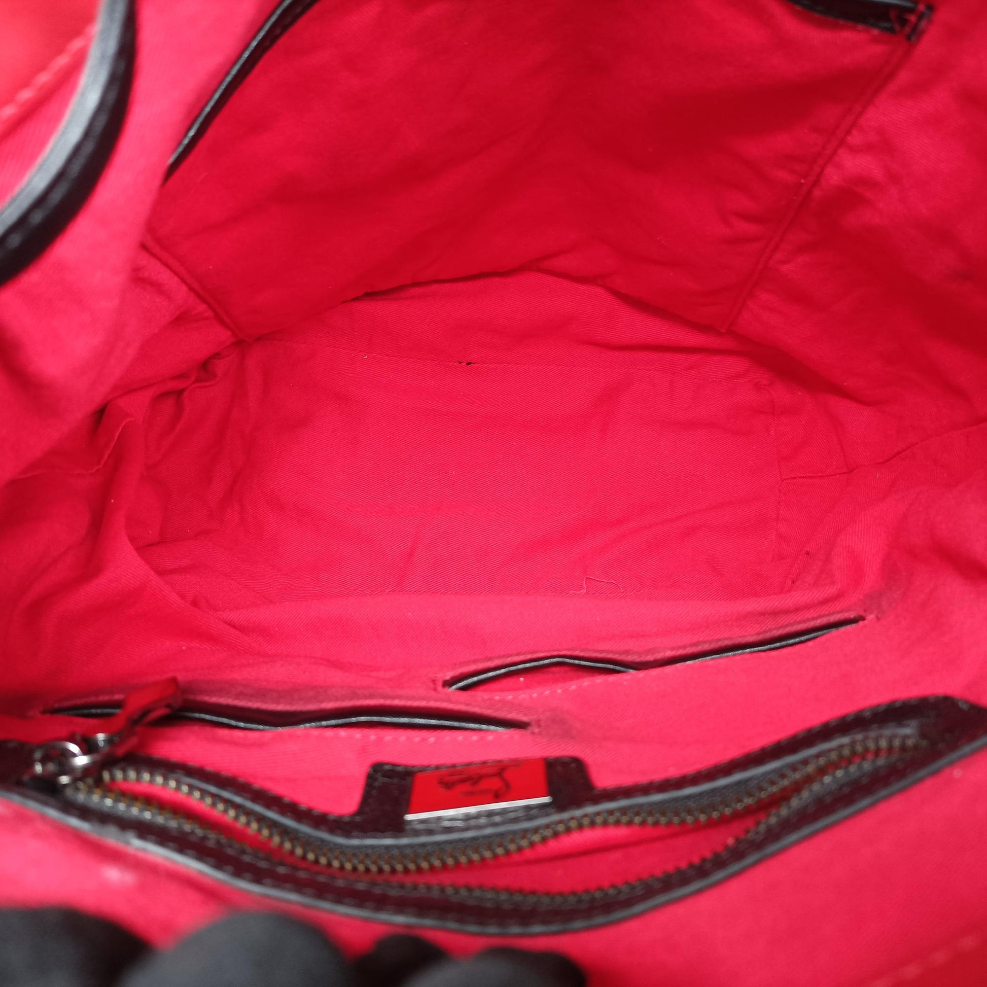 Explorafunk Black x Red leather エクスプロラファンク ブラック×レッド レザー 