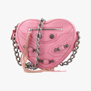 Le Cagole Heart Mini Pink lambskin 722781.5812.P.000959ル カゴーレ ハートミニ ピンク ラムスキン 722781.5812.P.000959
