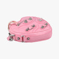 Le Cagole Heart Mini Pink lambskin 722781.5812.P.000959ル カゴーレ ハートミニ ピンク ラムスキン 722781.5812.P.000959