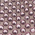 crystal-embellished round Pink silk x Rhinestone 1NR003 42クリスタル ラウンド ピンク シルク x ラインストーン 1NR003 42