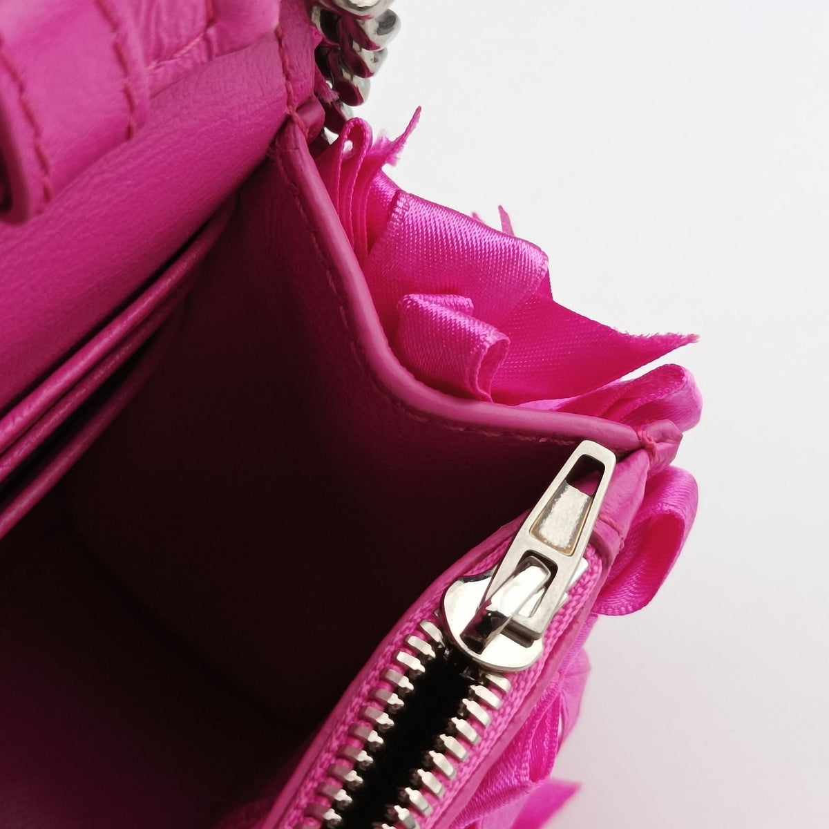 Hourglass Pink Satin× Leather 748750.5643.O.535269アワーグラス ピンク サテン× レザー 748750.5643.O.535269