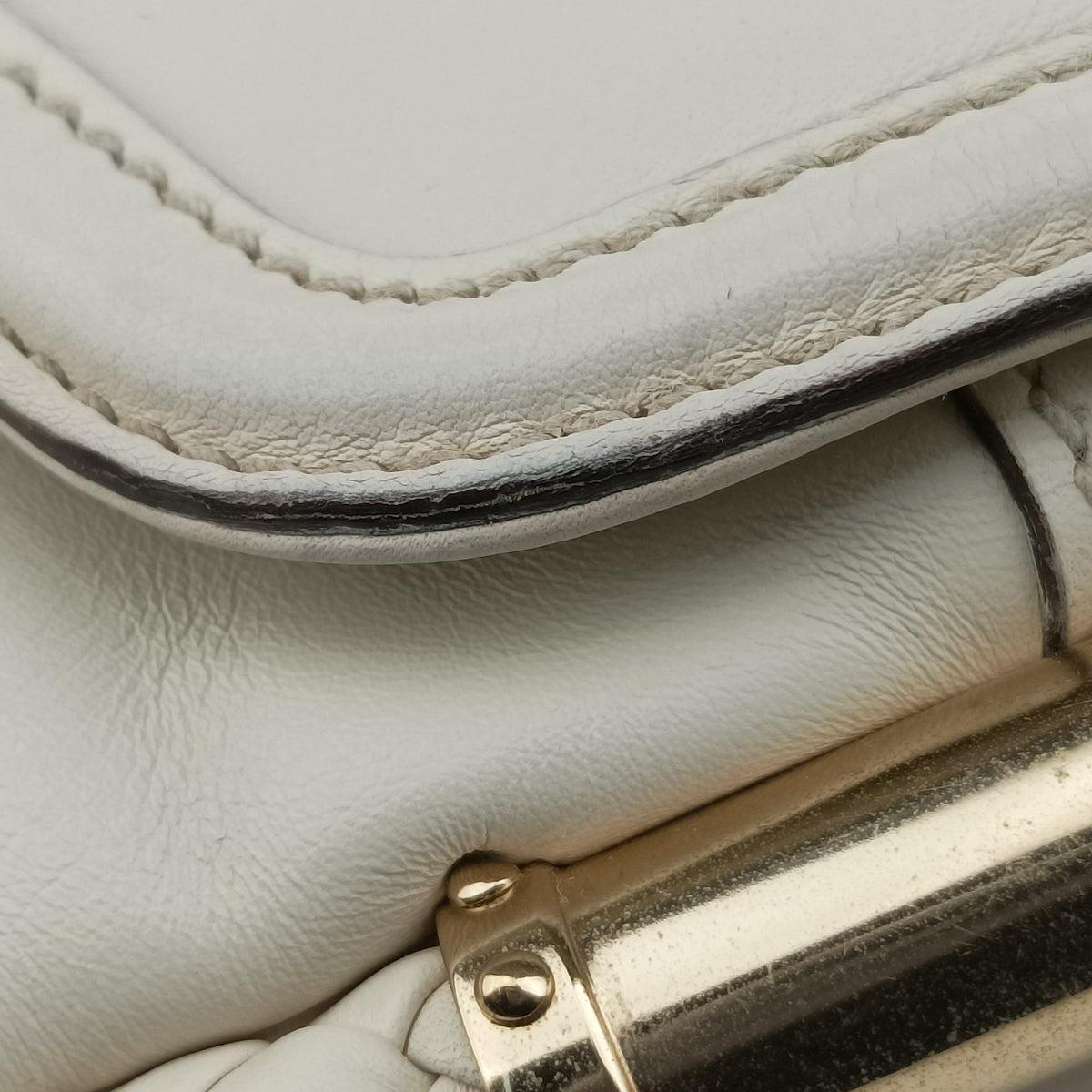 Dialux Britt Hobo White Leather 167733 ディアラックス ブリット ホーボー ホワイト レザー 167733 