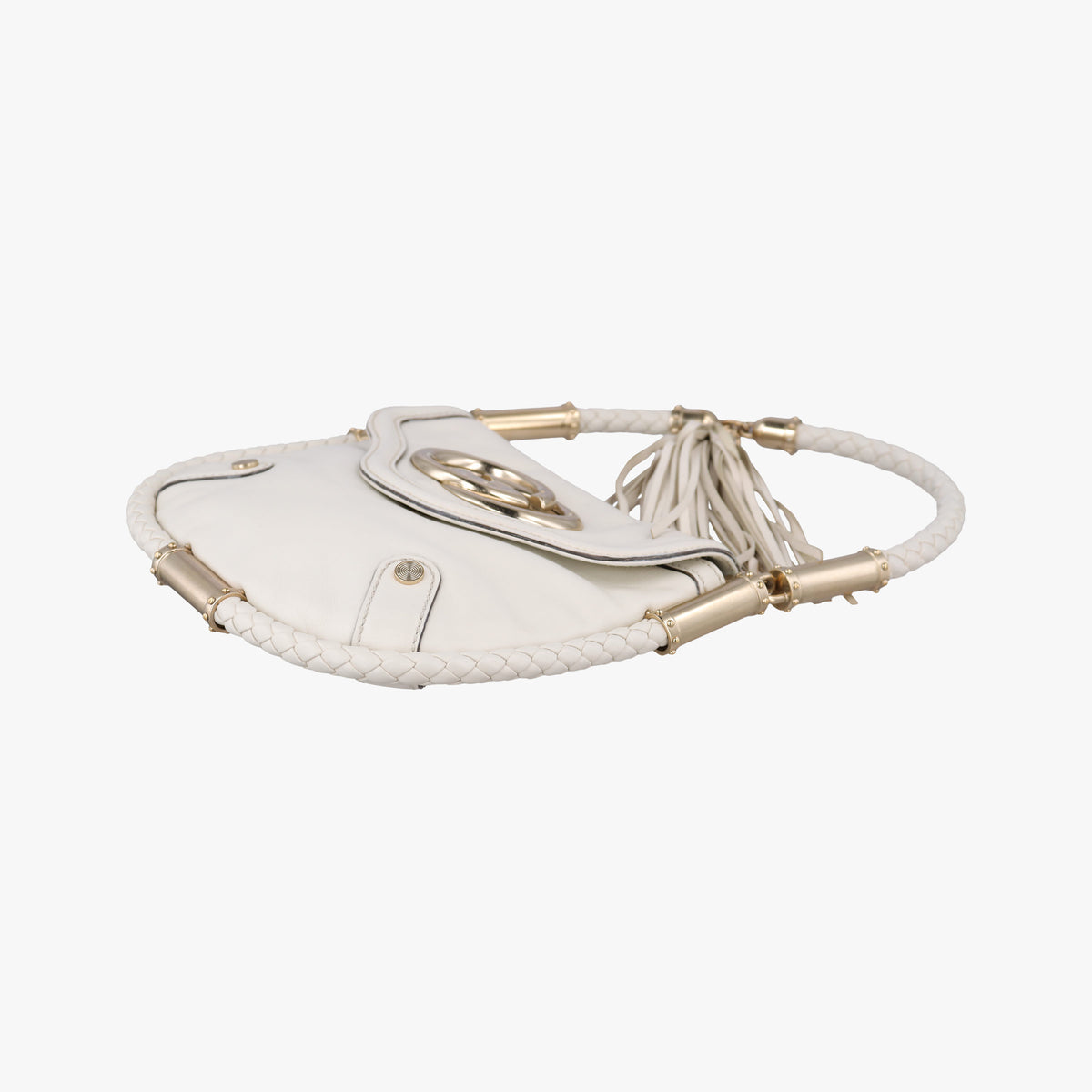 Dialux Britt Hobo White Leather 167733 ディアラックス ブリット ホーボー ホワイト レザー 167733 