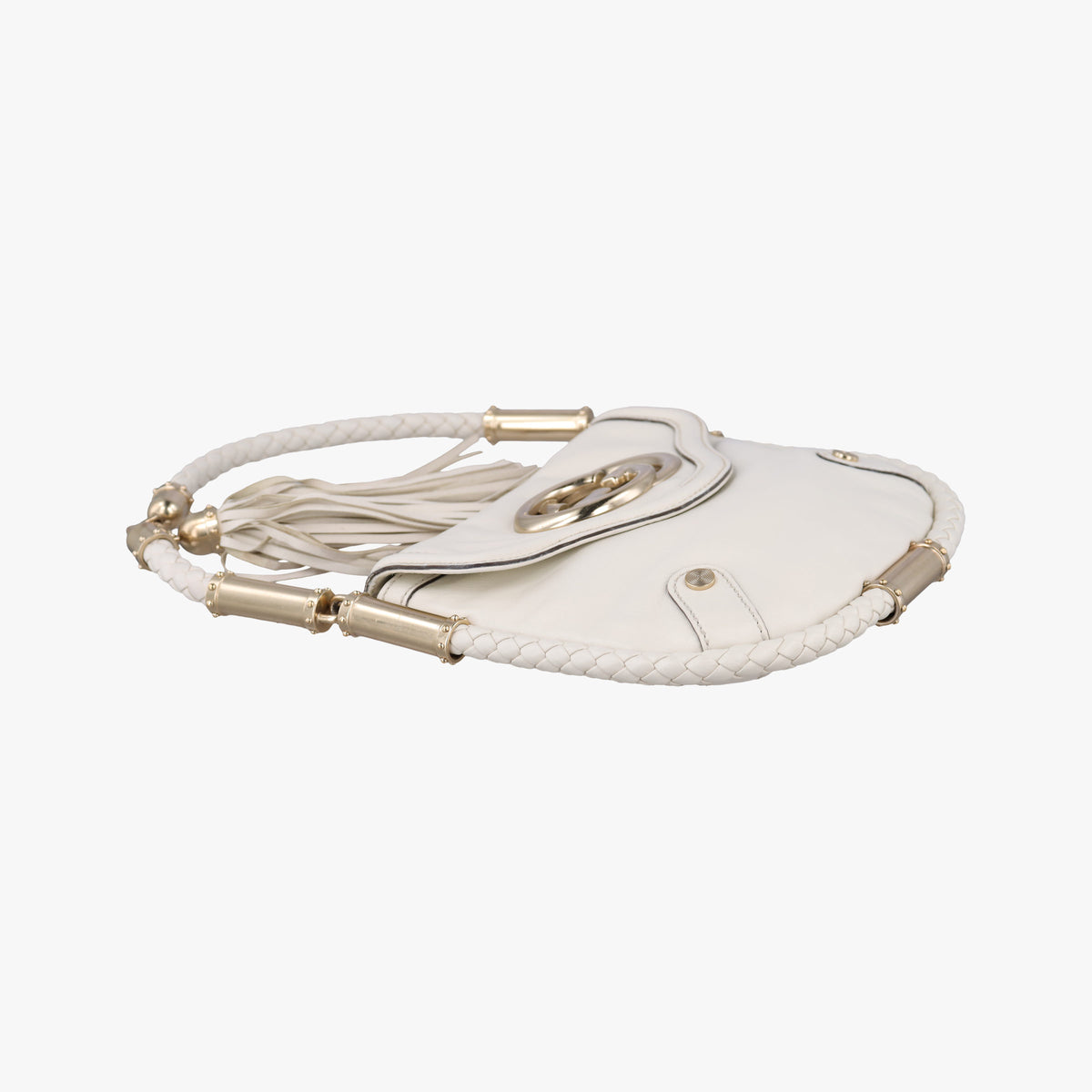 Dialux Britt Hobo White Leather 167733 ディアラックス ブリット ホーボー ホワイト レザー 167733 