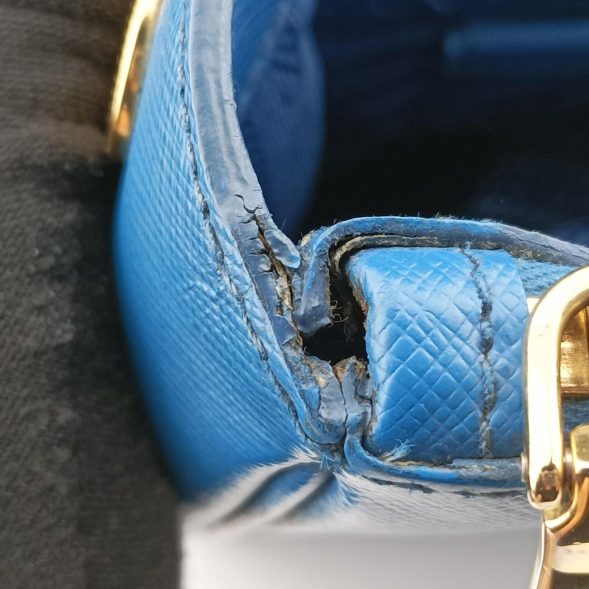 Galleria Blue SAFFIANO Leather BN1786 117ガレリア ブルー サフィアーノレザー BN1786 117