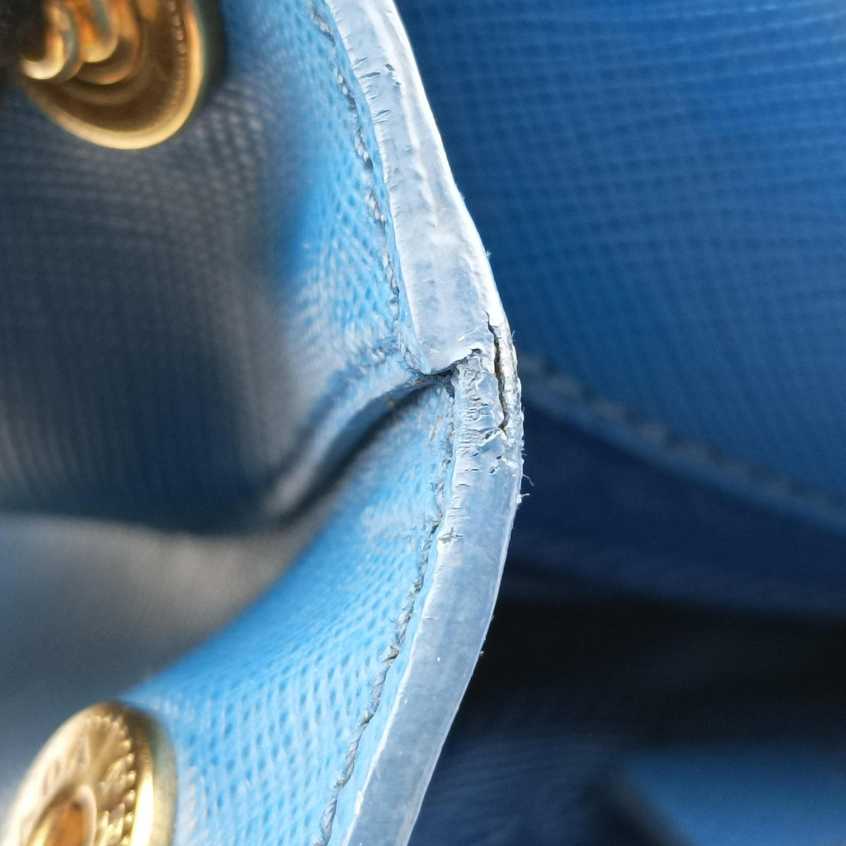 Galleria Blue SAFFIANO Leather BN1786 117ガレリア ブルー サフィアーノレザー BN1786 117