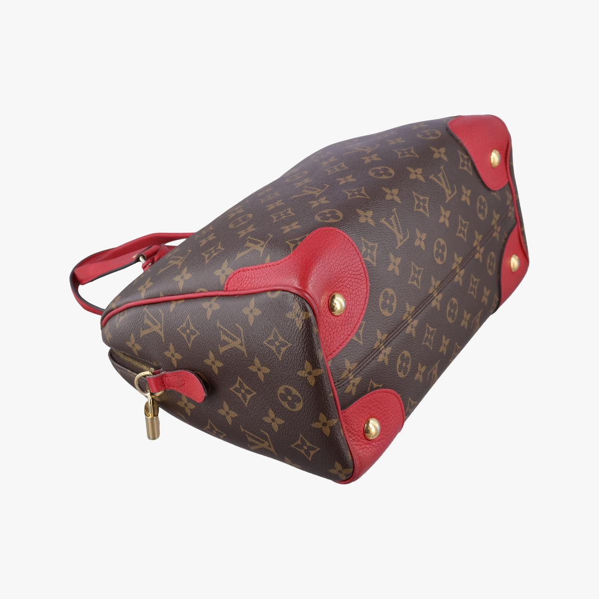 RETIRO PM brown×CERISE Monogram Canvas×calf leather M40546 AH4105レティーロPM モノグラム/ブラウン×スリーズ モノグラムキャンバス×カーフレザー M40546 AH4105