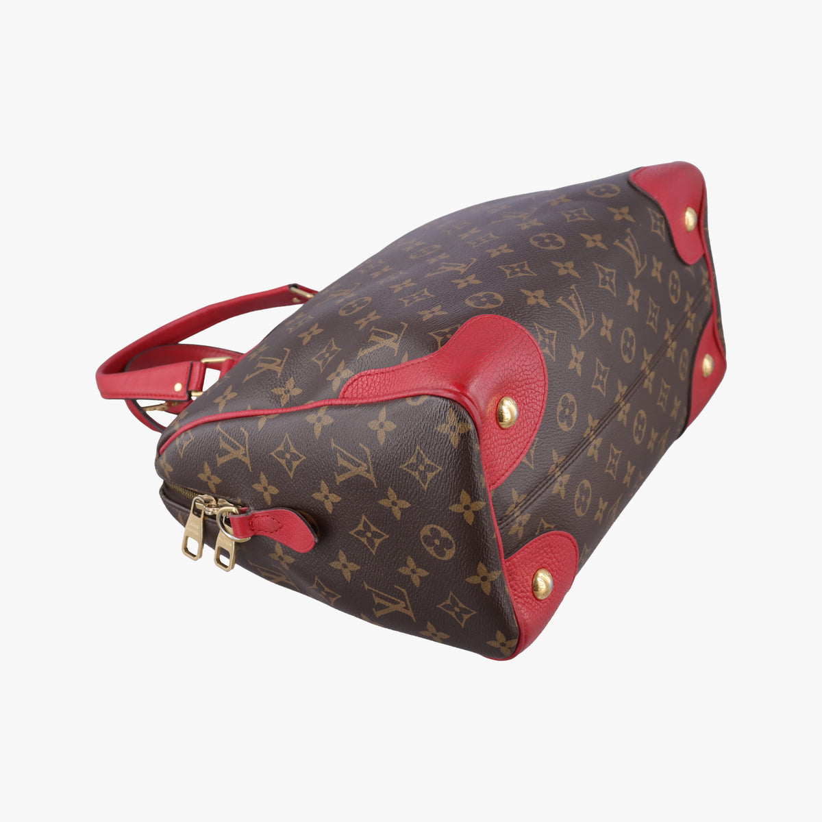 RETIRO PM brown×CERISE Monogram Canvas×calf leather M40546 AH4105レティーロPM モノグラム/ブラウン×スリーズ モノグラムキャンバス×カーフレザー M40546 AH4105