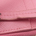 Phone Pouch Pink Saffiano Leather 85 Nフォンポーチ ピンク サフィアーノ レザー 85 N