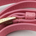Phone Pouch Pink Saffiano Leather 85 Nフォンポーチ ピンク サフィアーノ レザー 85 N