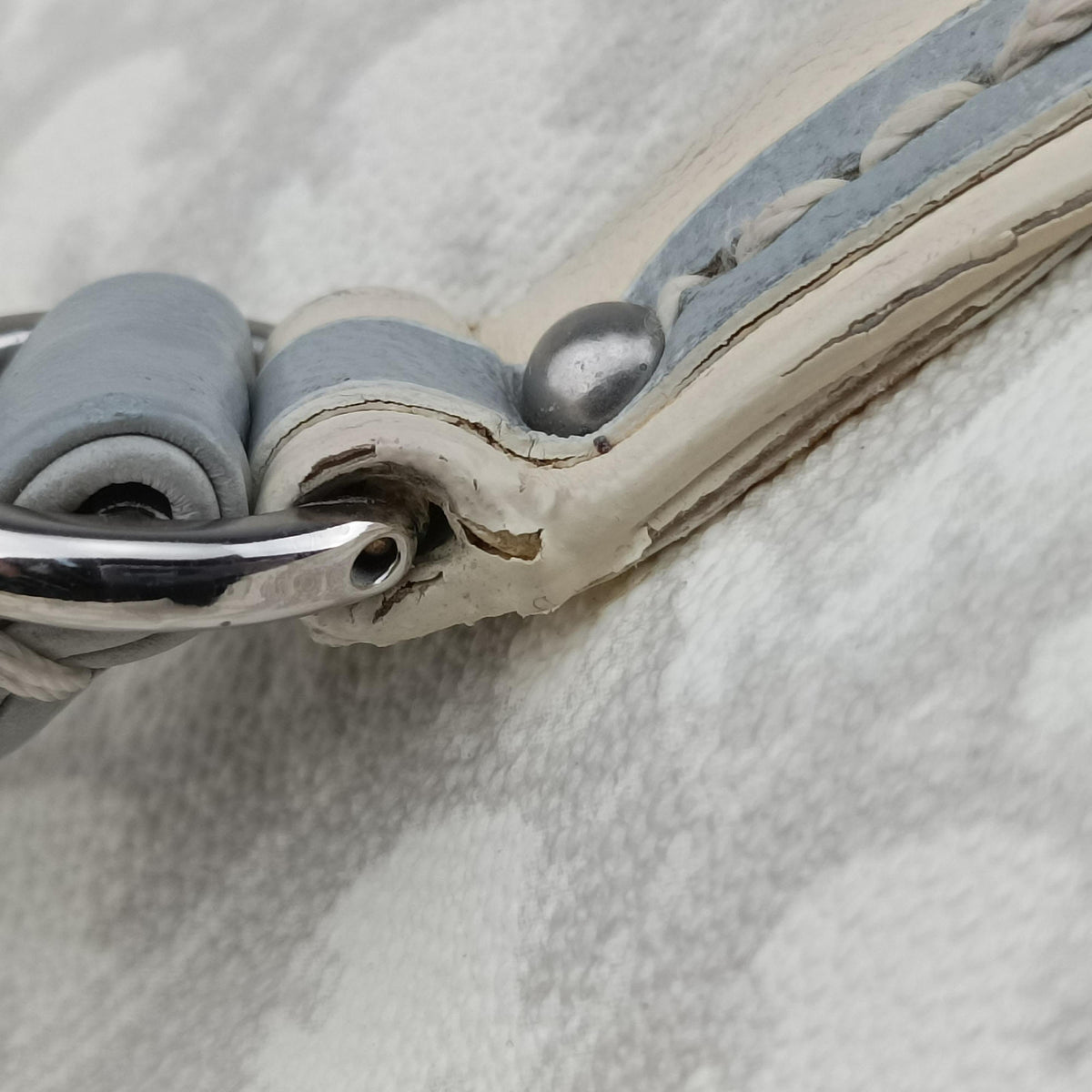 Romantique Trotter White PVC coated canvas 01-RU-0087ロマンティック トロッター ホワイト PVCコーティングキャンバス 01-RU-0087
