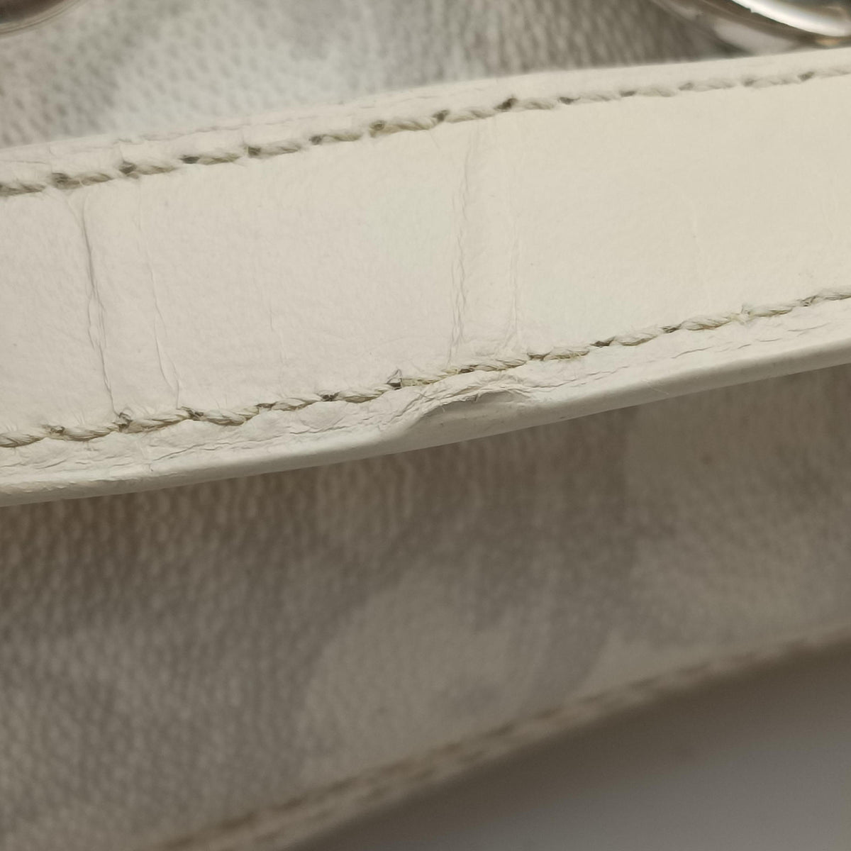 Romantique Trotter White PVC coated canvas 01-RU-0087ロマンティック トロッター ホワイト PVCコーティングキャンバス 01-RU-0087