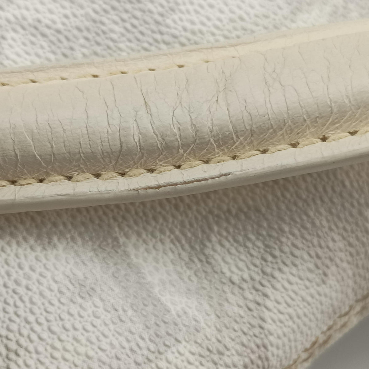 Romantique Trotter White PVC coated canvas 01-RU-0087ロマンティック トロッター ホワイト PVCコーティングキャンバス 01-RU-0087
