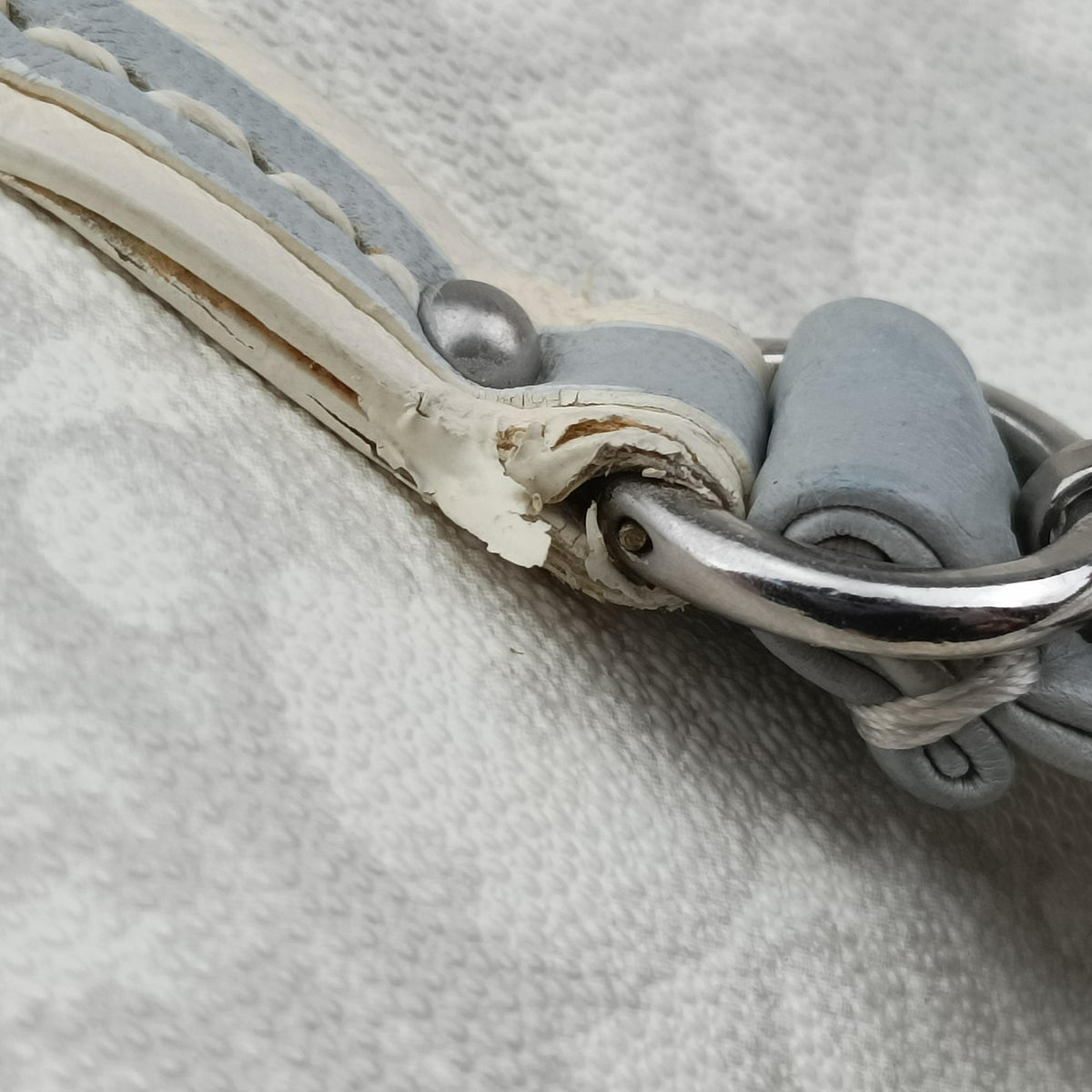 Romantique Trotter White PVC coated canvas 01-RU-0087ロマンティック トロッター ホワイト PVCコーティングキャンバス 01-RU-0087