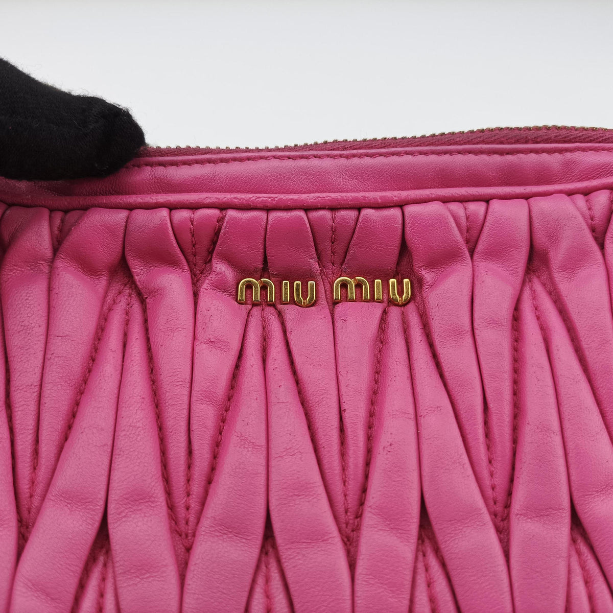 MATELASSE Pink Leather 194/Aマテラッセ ピンク レザー 194/A