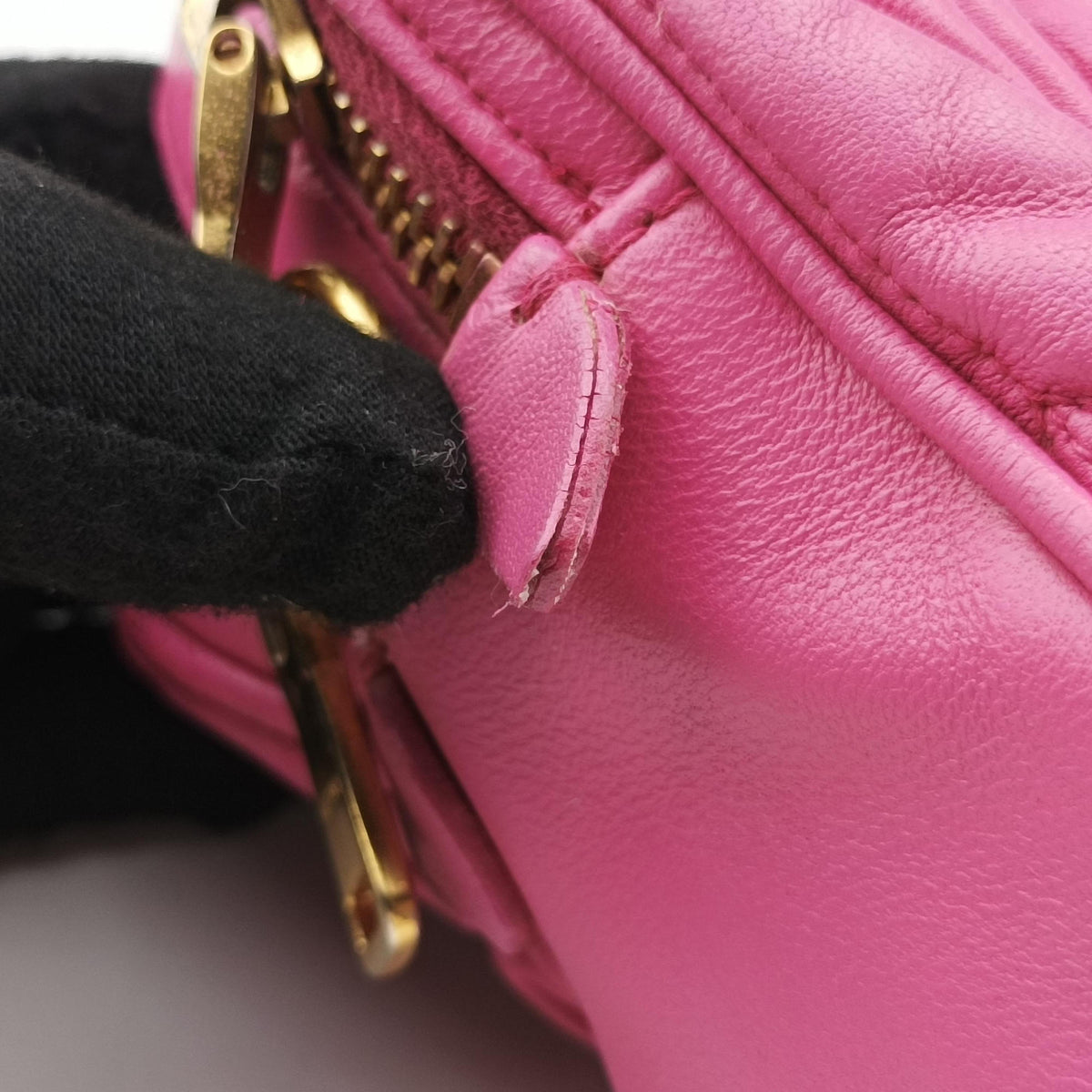 MATELASSE Pink Leather 194/Aマテラッセ ピンク レザー 194/A