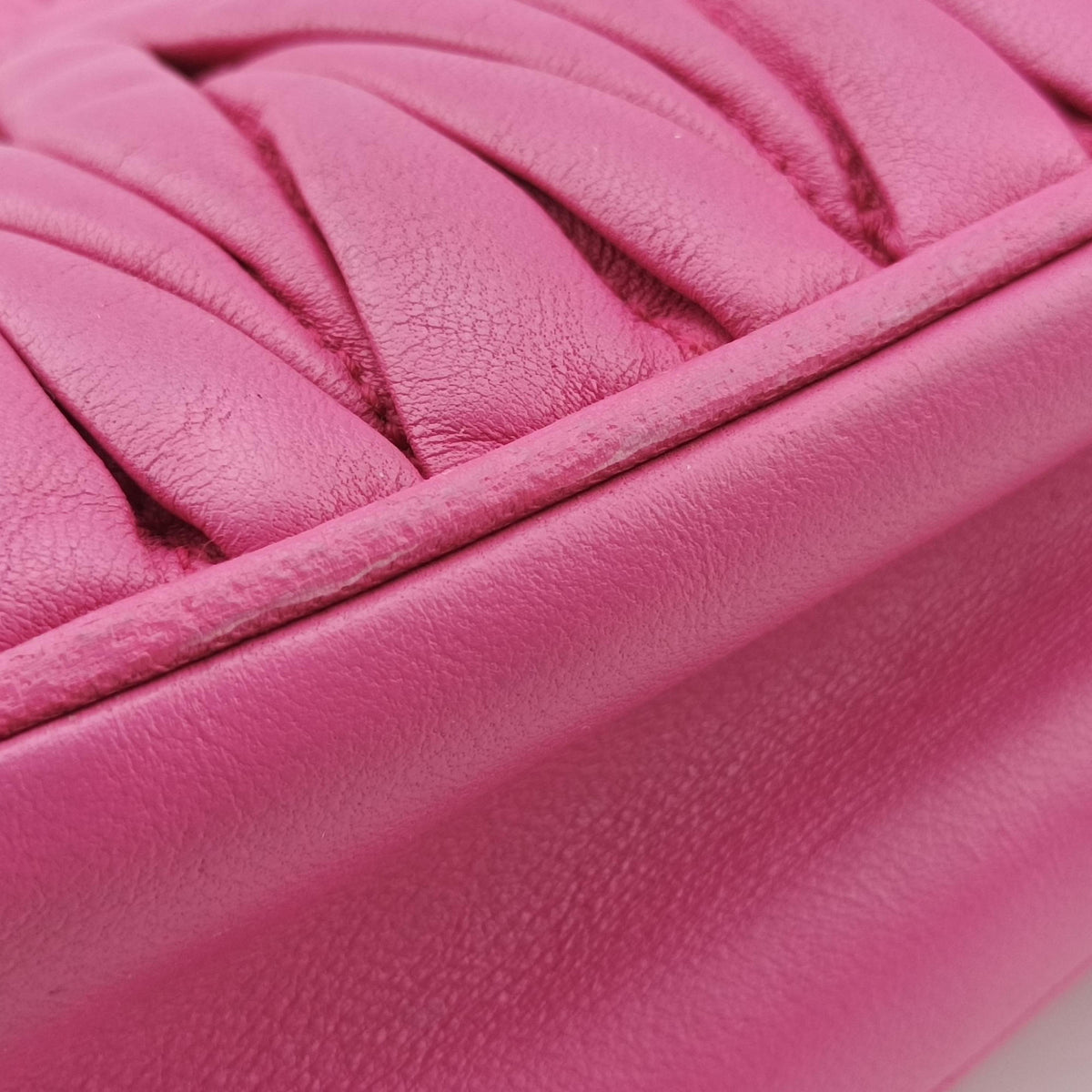 MATELASSE Pink Leather 194/Aマテラッセ ピンク レザー 194/A