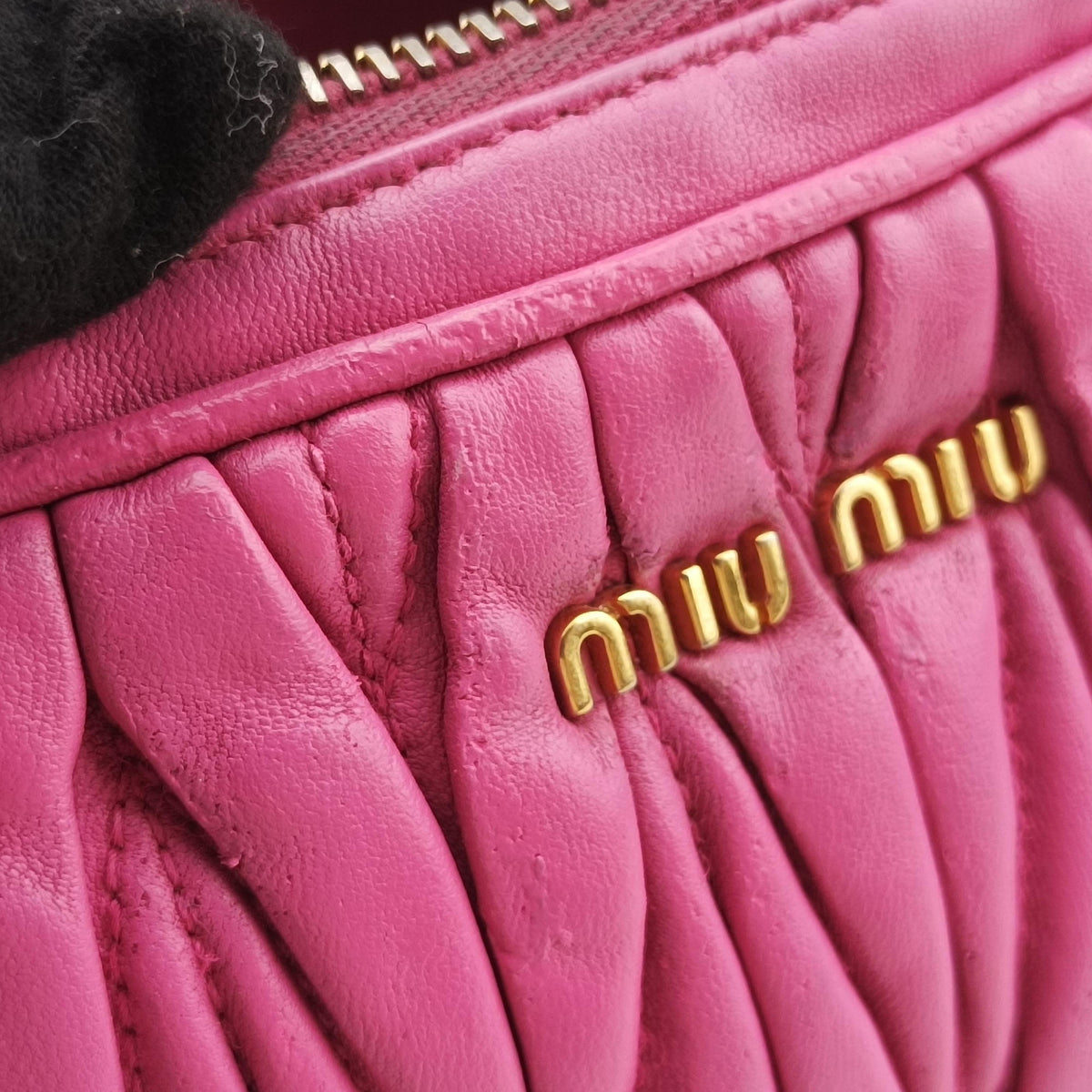 MATELASSE Pink Leather 194/Aマテラッセ ピンク レザー 194/A