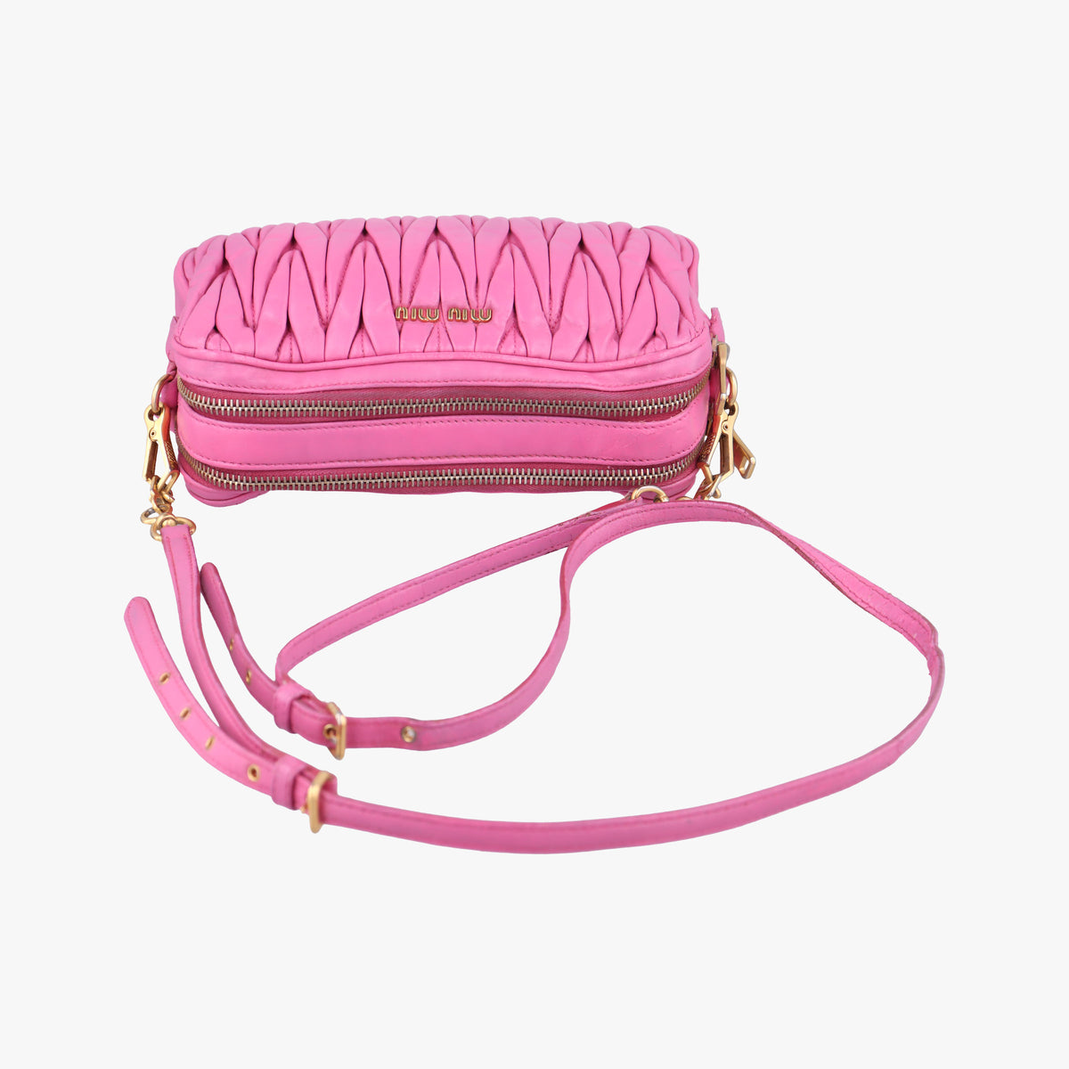 MATELASSE Pink Leather 194/Aマテラッセ ピンク レザー 194/A