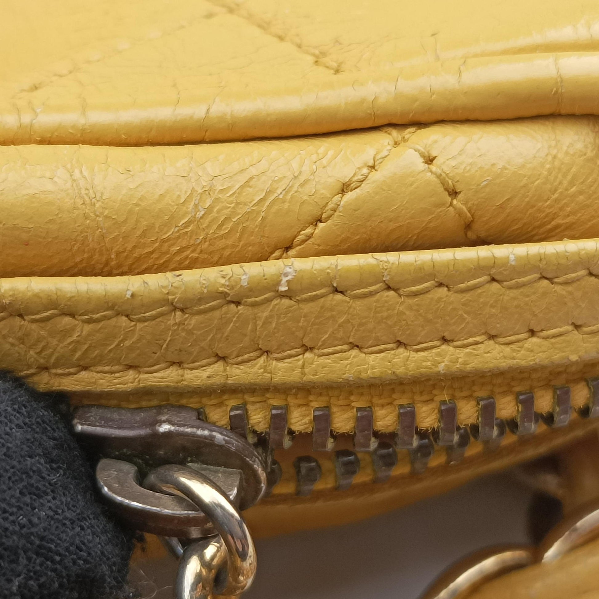 Matelasse Tassel Yellow lambskin 1313106マトラッセ タッセル イエロー ラムスキン 1313106