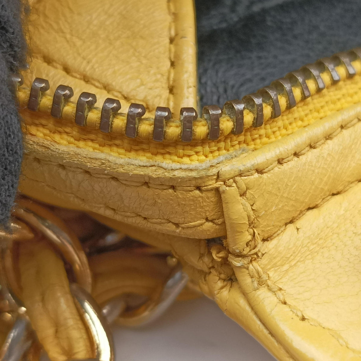 Matelasse Tassel Yellow lambskin 1313106マトラッセ タッセル イエロー ラムスキン 1313106