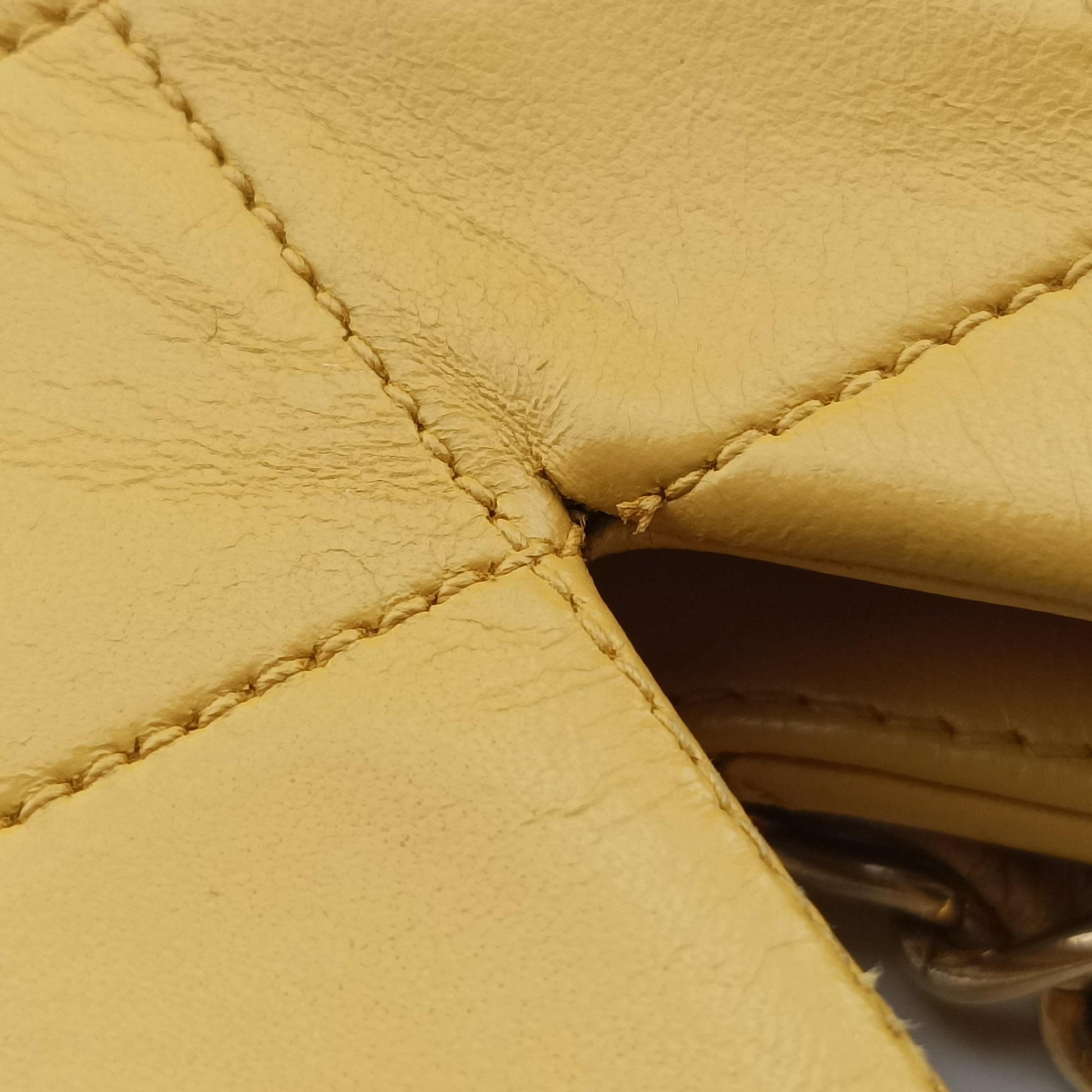 Matelasse Tassel Yellow lambskin 1313106マトラッセ タッセル イエロー ラムスキン 1313106