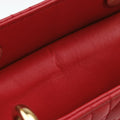 Lady Dior Red lambskin 18-MA-0186レディディオール レッド ラムスキン 18-MA-0186
