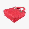 Lady Dior Red lambskin 18-MA-0186レディディオール レッド ラムスキン 18-MA-0186