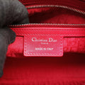 Lady Dior Red lambskin 17-BO-1101レディディオール レッド ラムスキン 17-BO-1101
