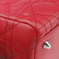 Lady Dior Red lambskin 17-BO-1101レディディオール レッド ラムスキン 17-BO-1101