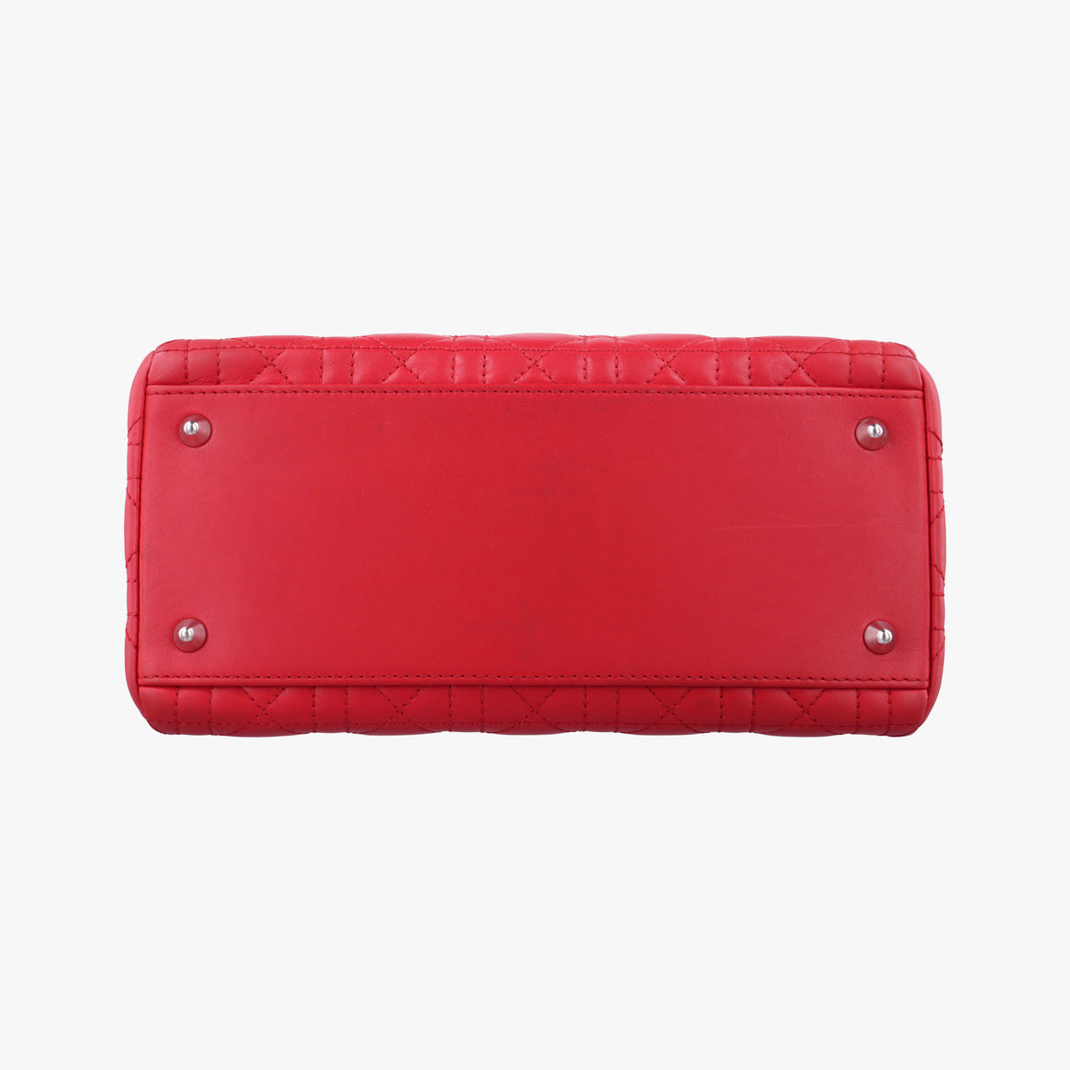 Lady Dior Red lambskin 17-BO-1101レディディオール レッド ラムスキン 17-BO-1101