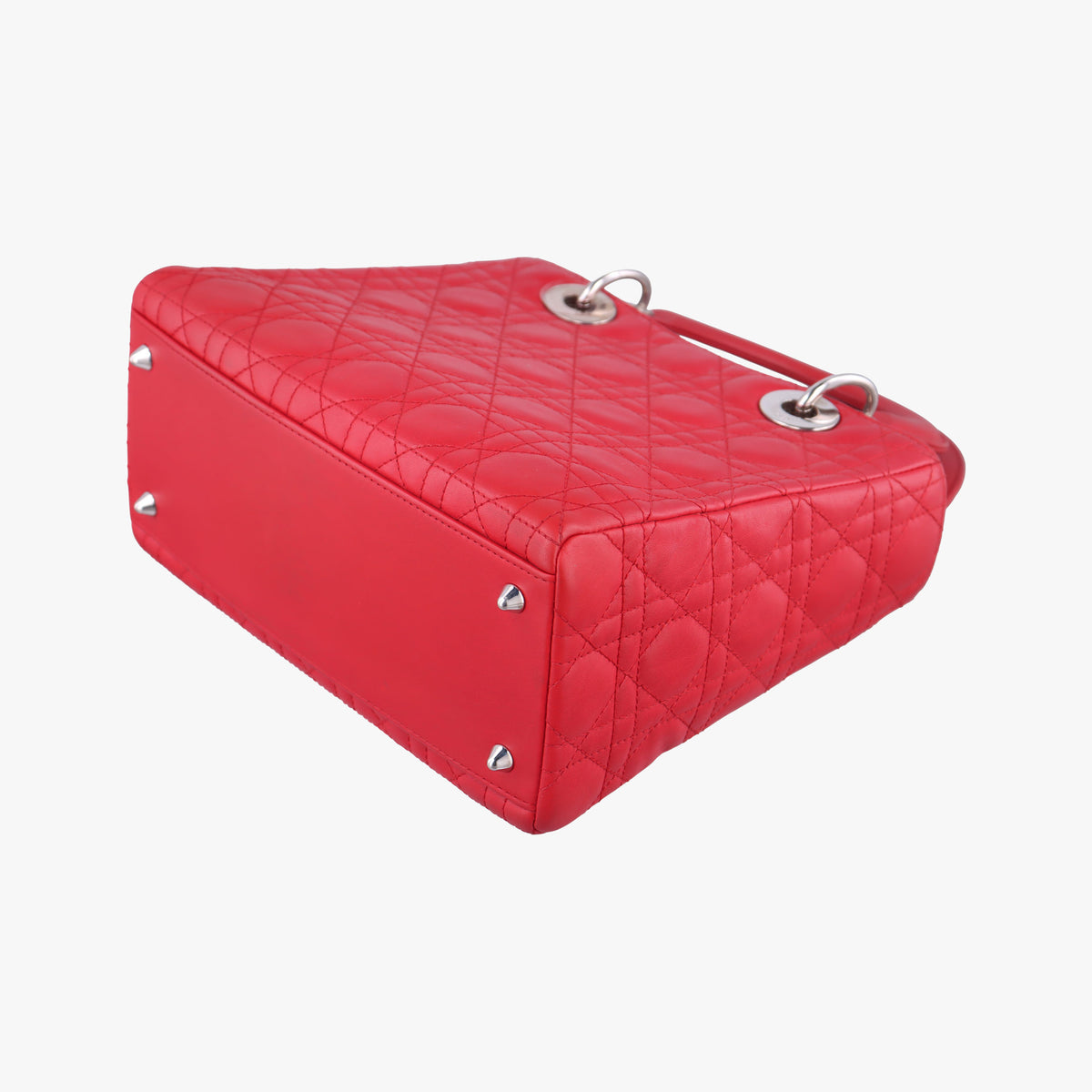 Lady Dior Red lambskin 17-BO-1101レディディオール レッド ラムスキン 17-BO-1101
